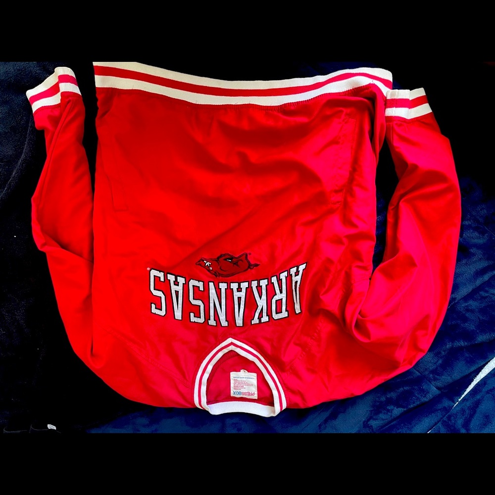Vintage University of Arkansas windbreaker